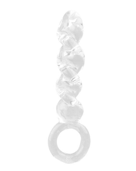 Dildo Glass Screw Thread Butt Stimulation - womyra Store
