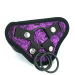 smspade-Black-and-purple-rosey-PU-strap-on-harness-for-strap-on-dildo-sexy-underwear-for